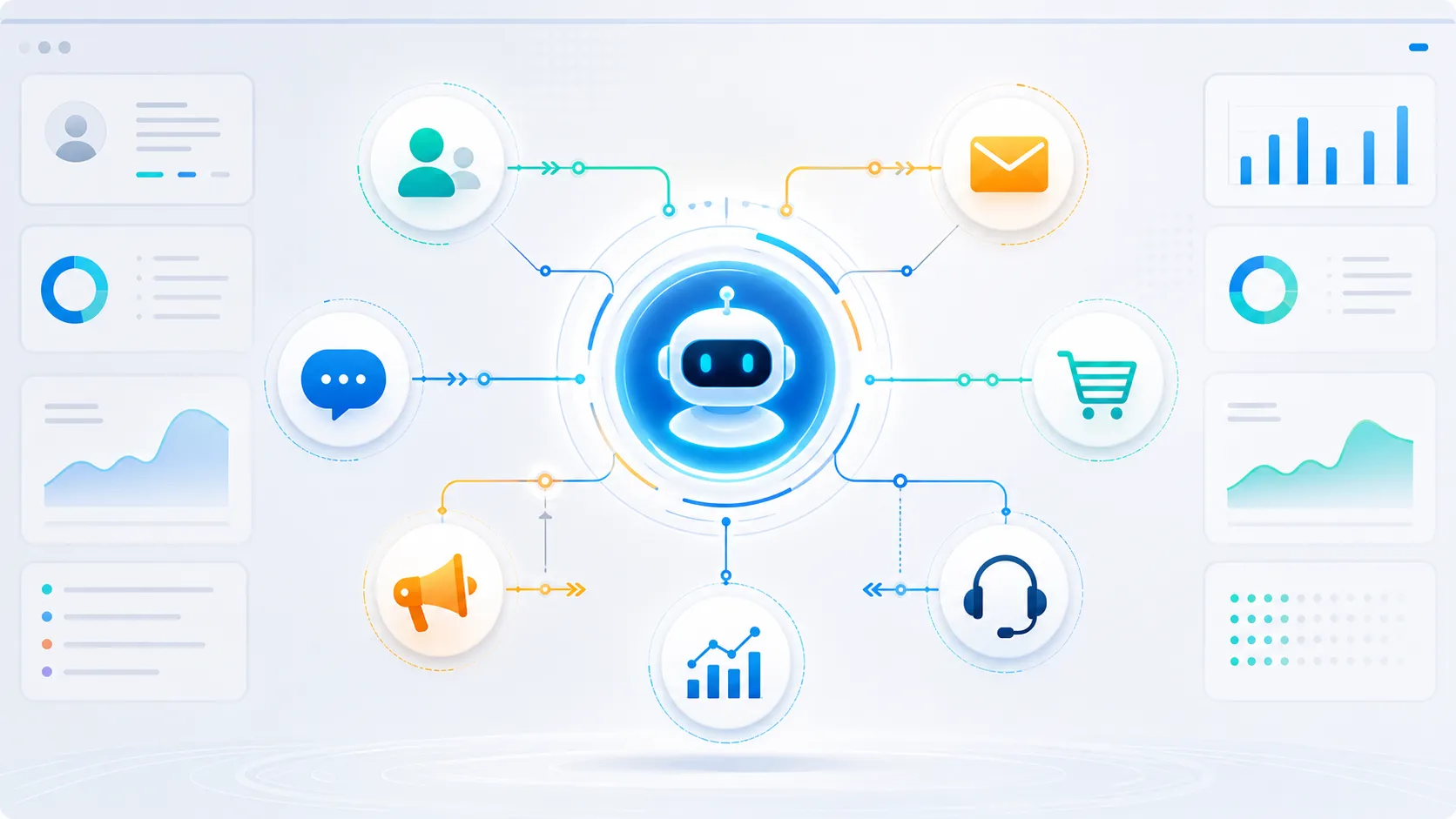 Agentic Marketing 串接 CRM、Email、LINE、電商、廣告與客服