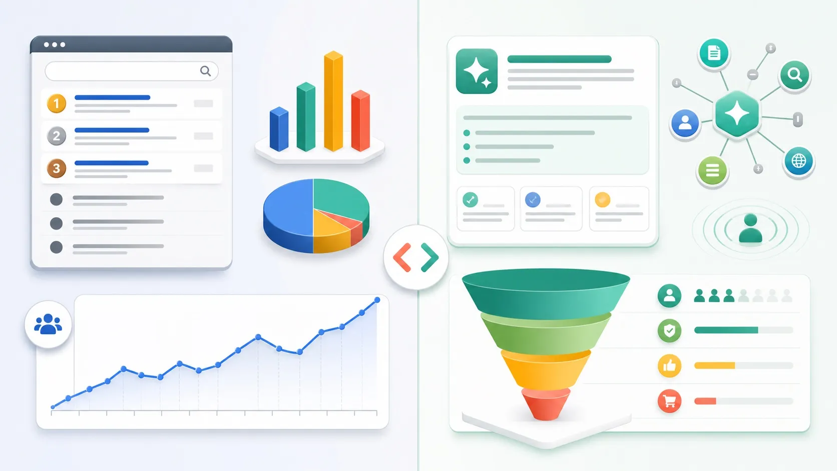 傳統 SEO KPI 與 AI 搜尋 KPI 的差異