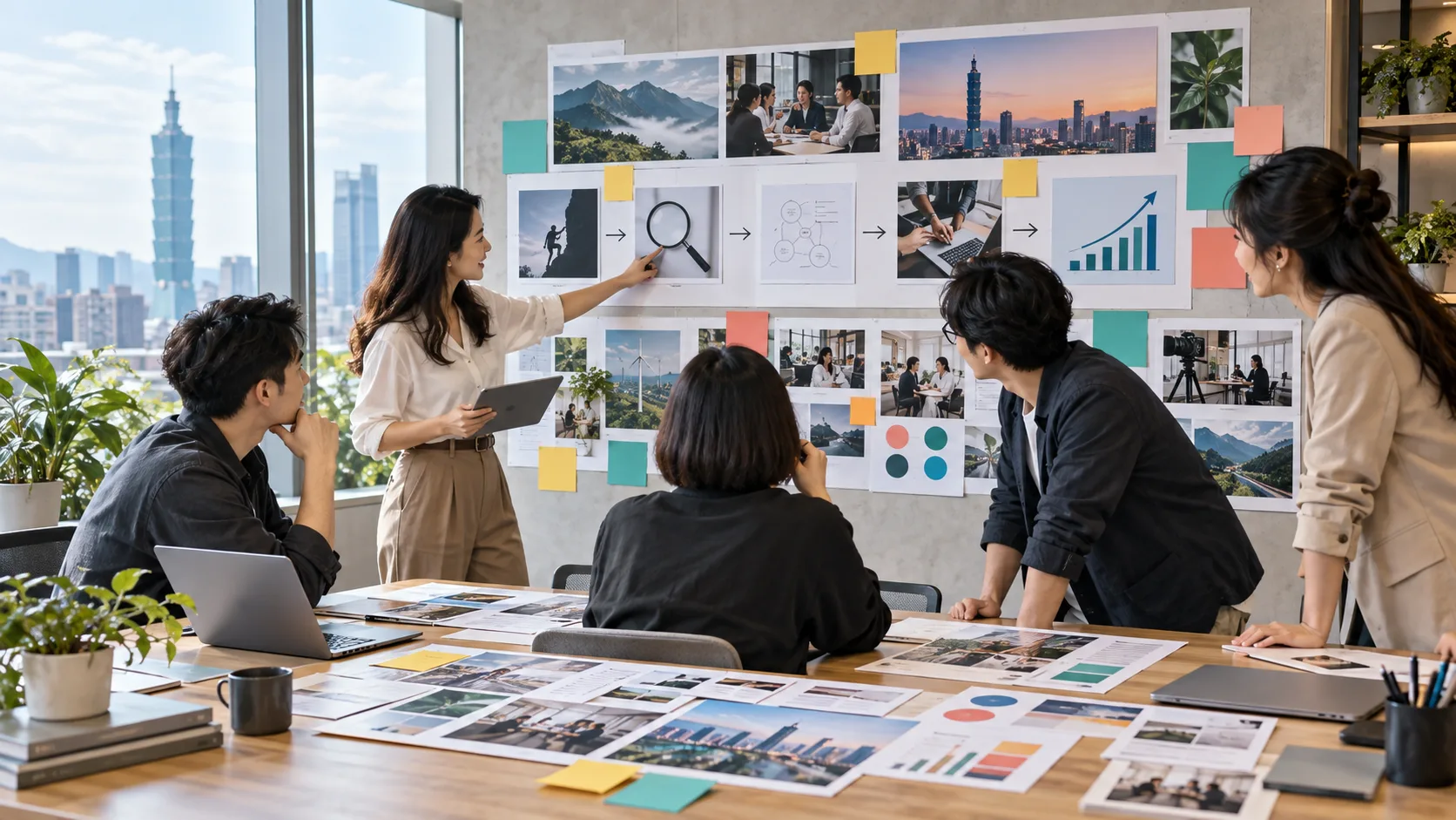 B2B 團隊整理客戶挑戰、策略、執行與成果證據
